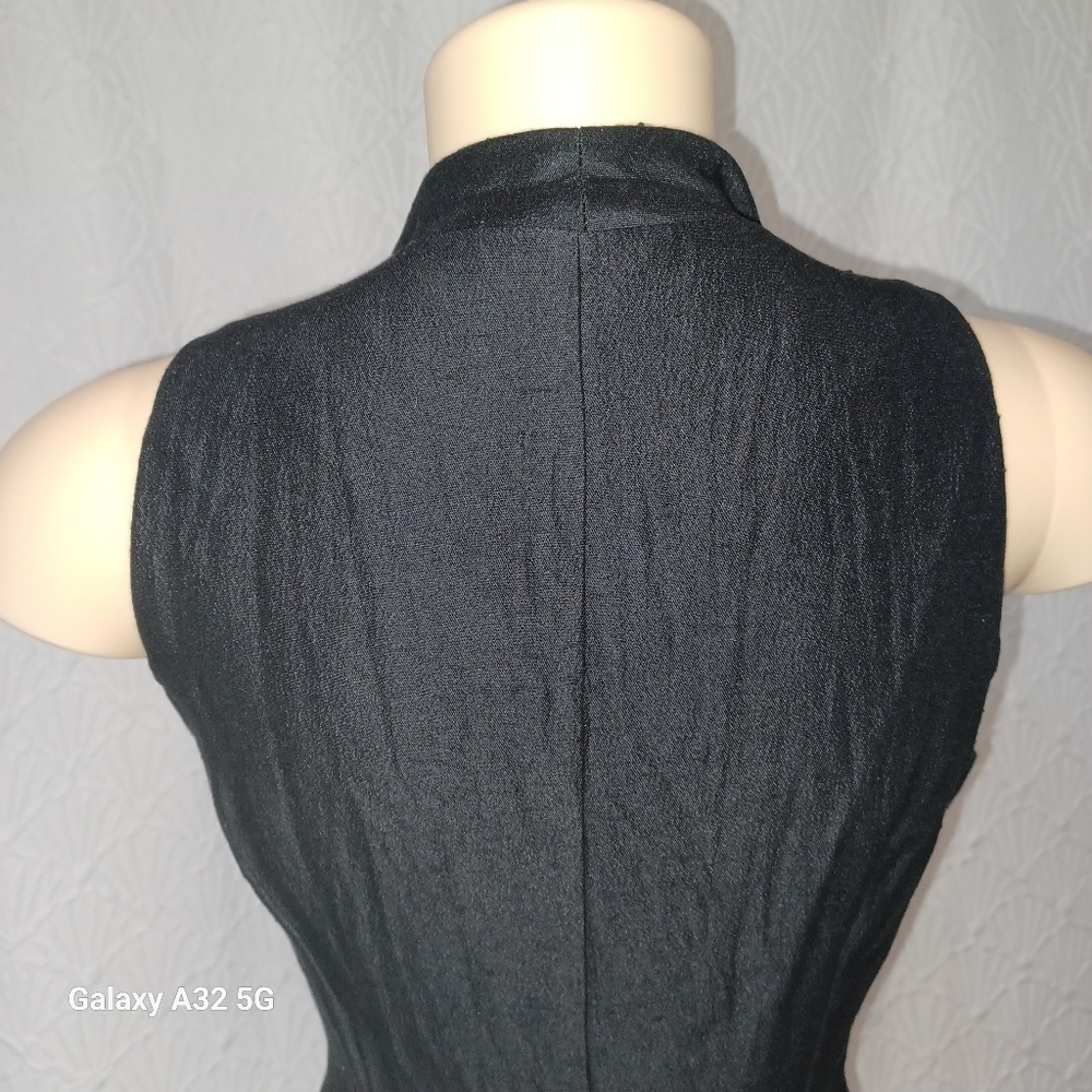 Jessica Howard Women Size S Black Tailored Vest Only 1 Piece - Picture 7 of 12